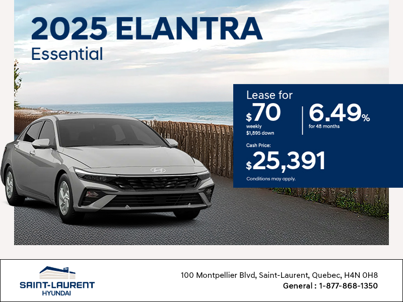 Get the 2025 Hyundai Elantra
