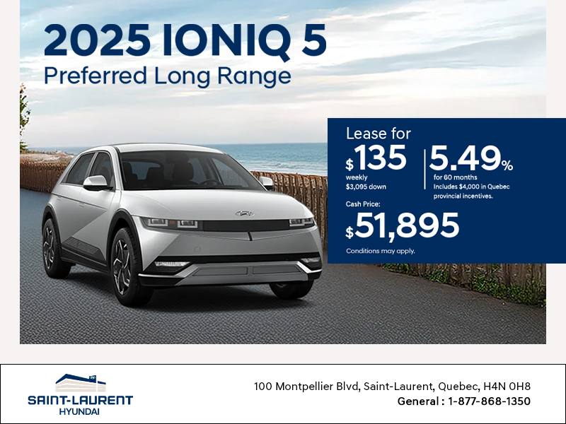 Get the 2025 Hyundai IONIQ 5