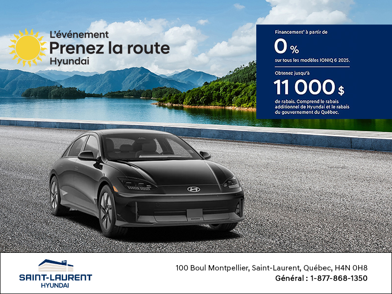 L'événement Prenez la route Hyundai