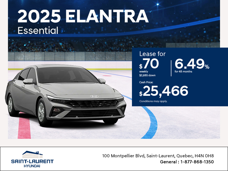 Get the 2025 Hyundai Elantra