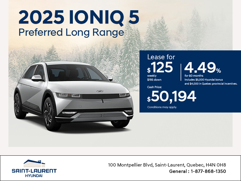 Get the 2025 Hyundai IONIQ 5