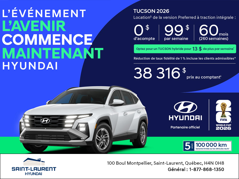 Événement du mois de Hyundai