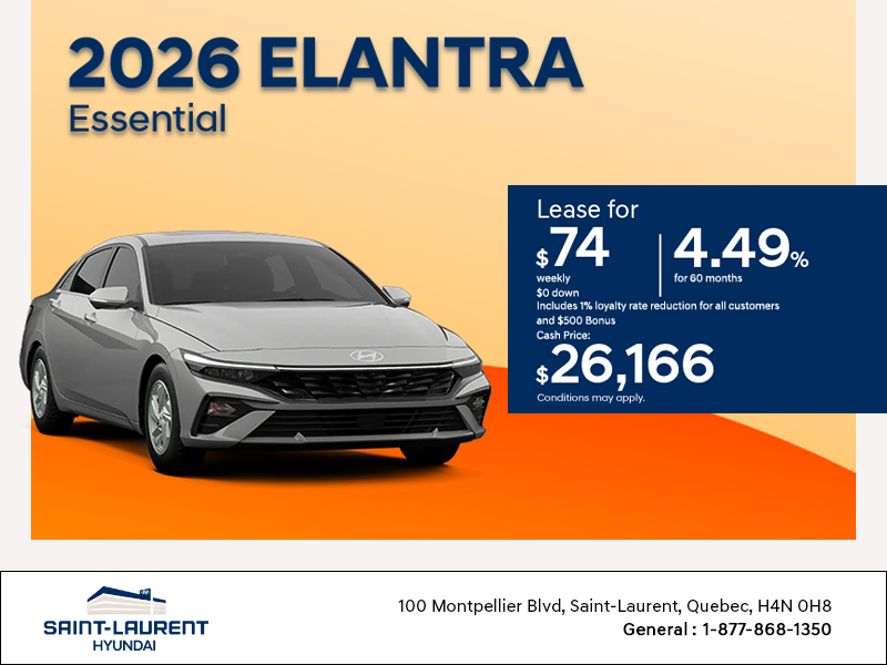 2026 Hyundai Elantra