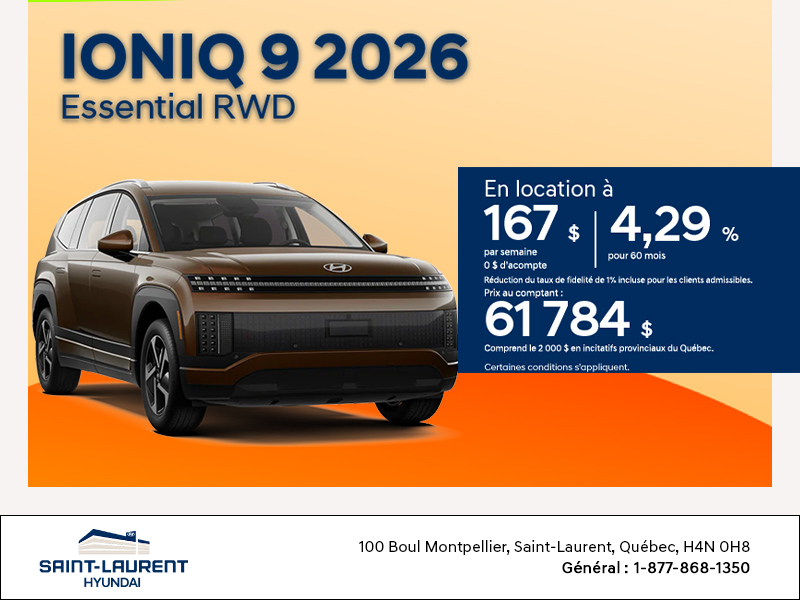 Hyundai IONIQ 9 2026
