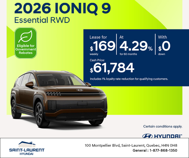 2026 Hyundai IONIQ 9