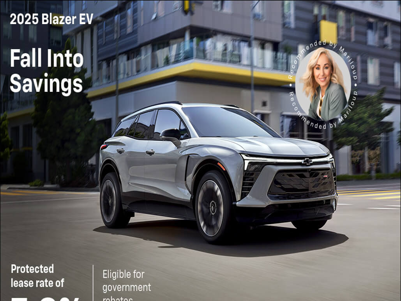 Get the 2024 Chevrolet Blazer EV