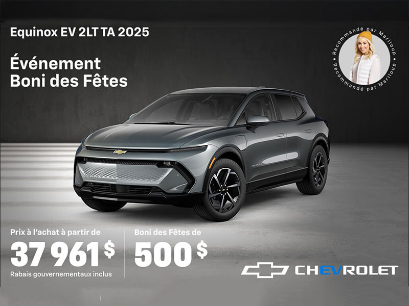 Procurez-vous le Chevrolet Equinox EV 2025