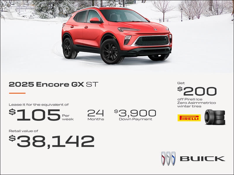 Get the 2025 Buick Encore GX