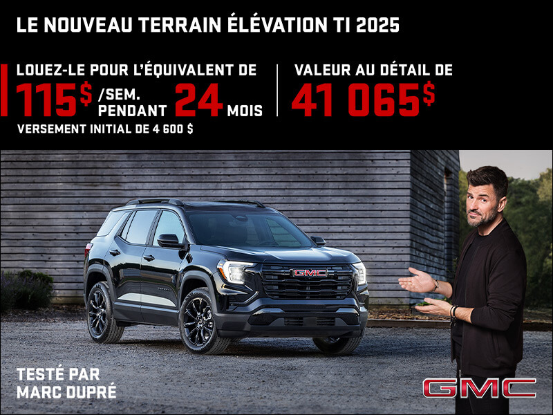 Le GMC Terrain 2025