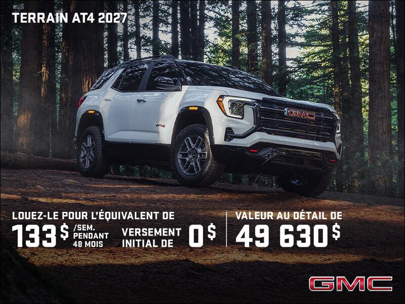 Le GMC Terrain AT4 2027
