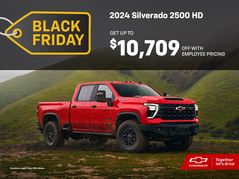 Get the 2024 Chevrolet Silverado 2500 HD