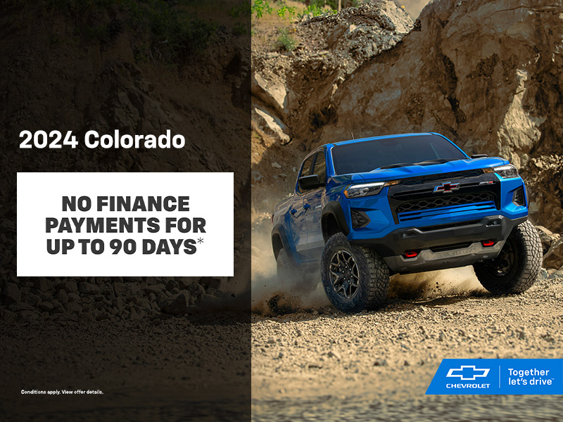 Get the 2024 Chevrolet Colorado