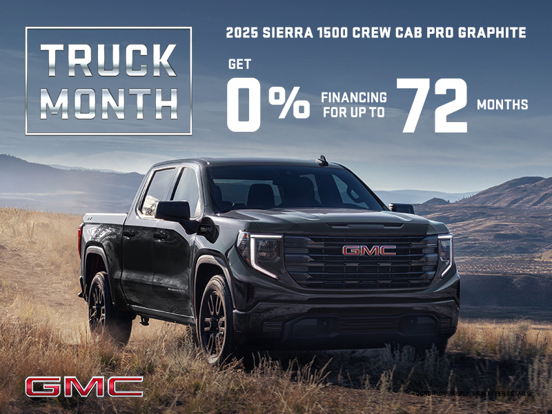 The 2025 GMC Sierra 1500 Crew Cab Pro Graphite