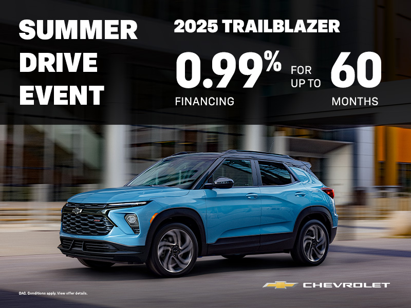 Get the 2025 Chevrolet Trailblazer
