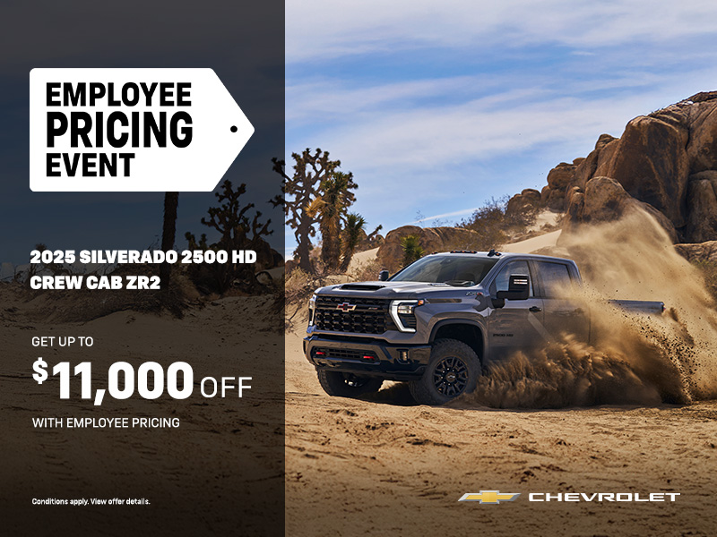 The 2025 Chevrolet Silverado 2500 HD