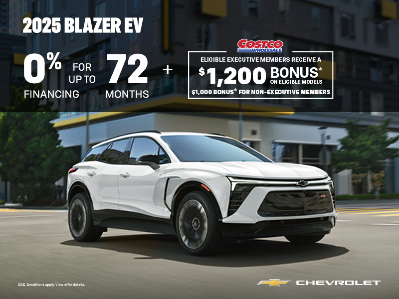 Get the 2024 Chevrolet Blazer EV