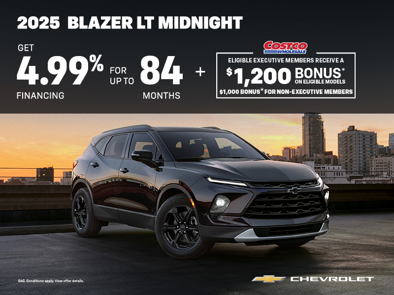 Get the 2025 Chevrolet Blazer