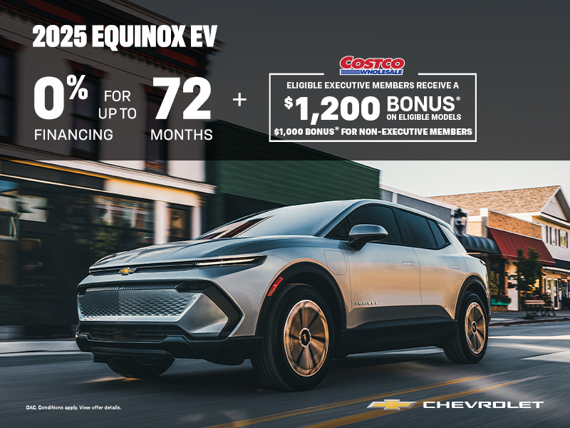 Get the 2025 Chevrolet Equinox EV
