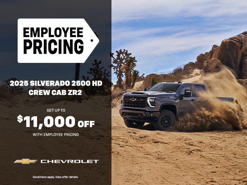 The 2025 Chevrolet Silverado 2500 HD