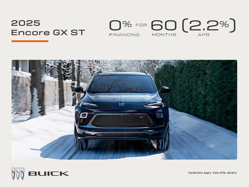 Get the 2025 Buick Encore GX 