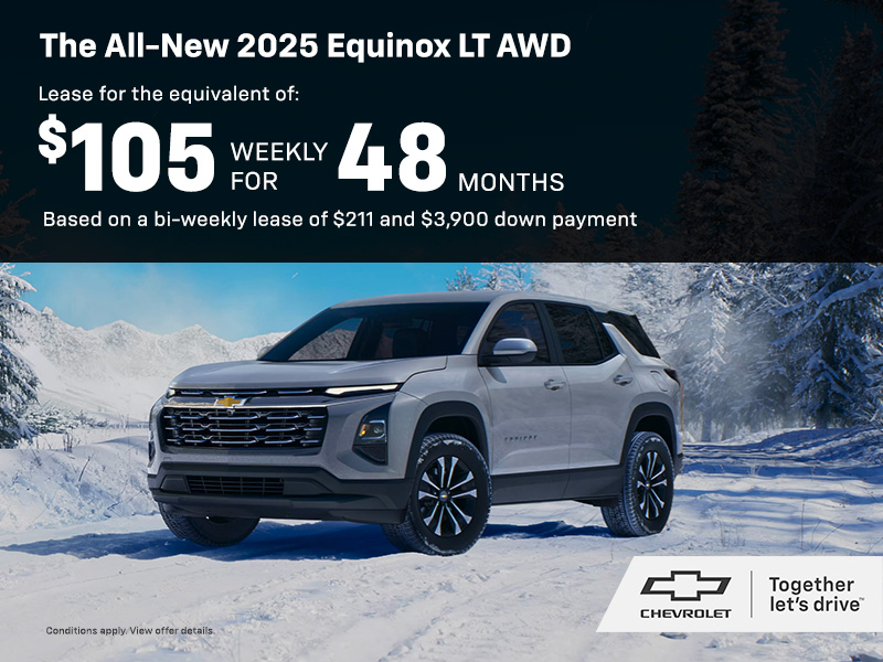 The 2025 Chevrolet Equinox