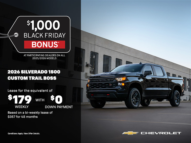 Get the 2026 Chevrolet Silverado 1500 Custom Trail Boss