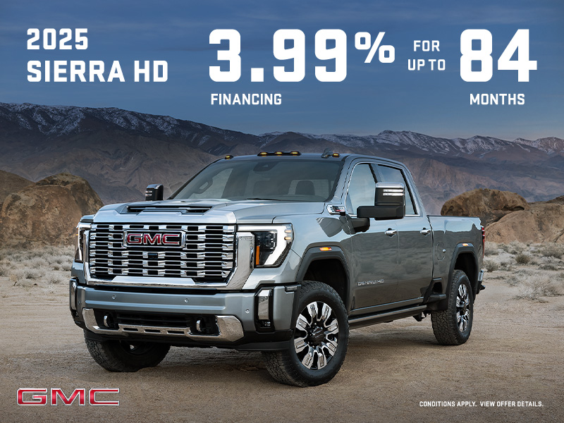 The 2025 GMC Sierra HD