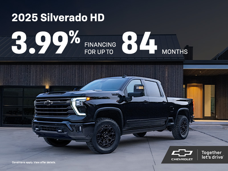 The 2025 Chevrolet Silverado HD