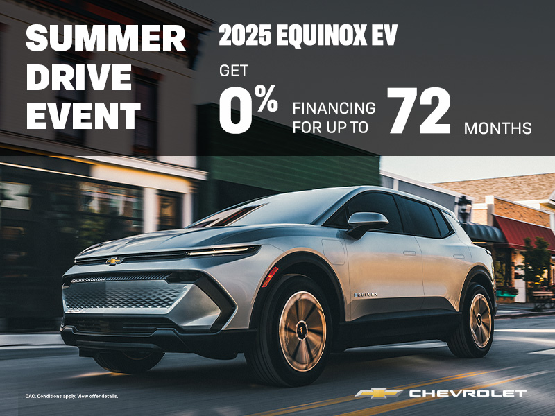 Get the 2025 Chevrolet Equinox EV