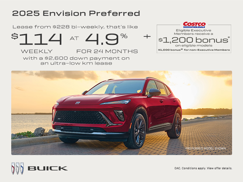 Get the 2025 Buick Envision