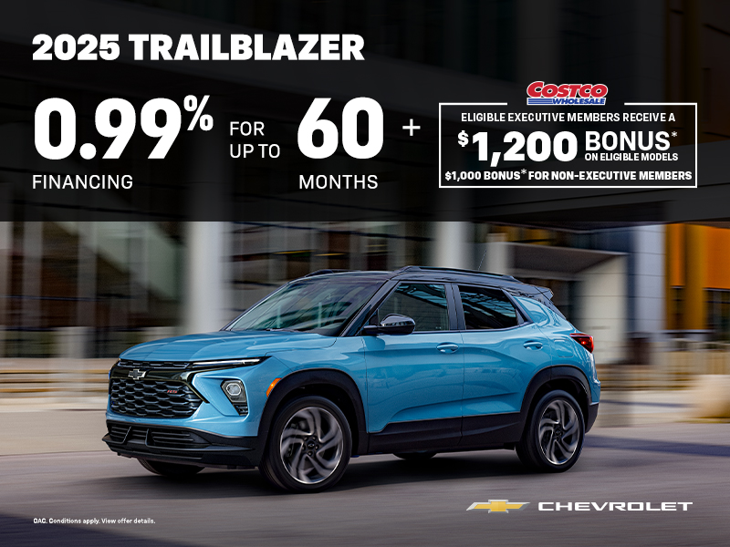 Get the 2025 Chevrolet Trailblazer