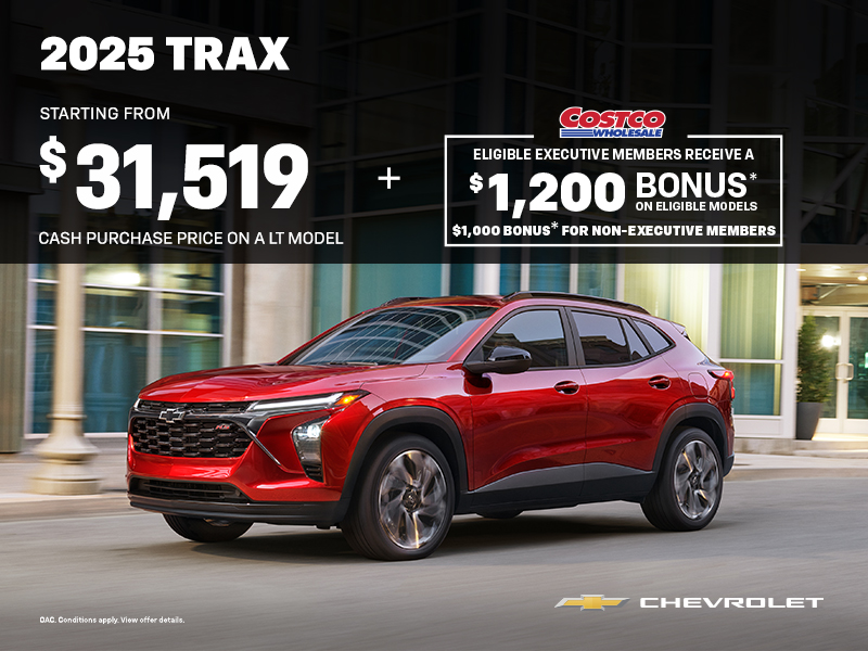 The 2025 Chevrolet Trax