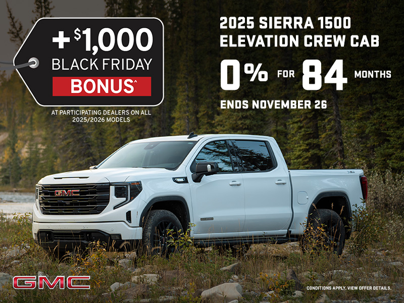 The 2025 GMC Sierra 1500 Elevation Crew Cab