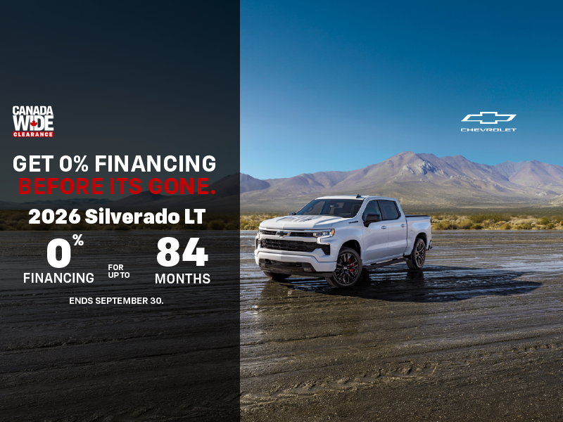 Get the 2026 Silverado LT