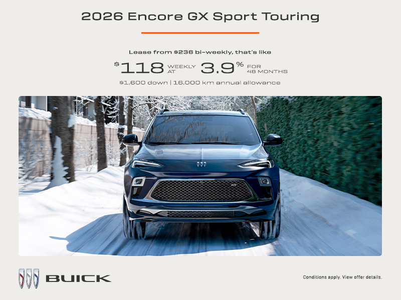 Get the 2026 Buick Encore GX