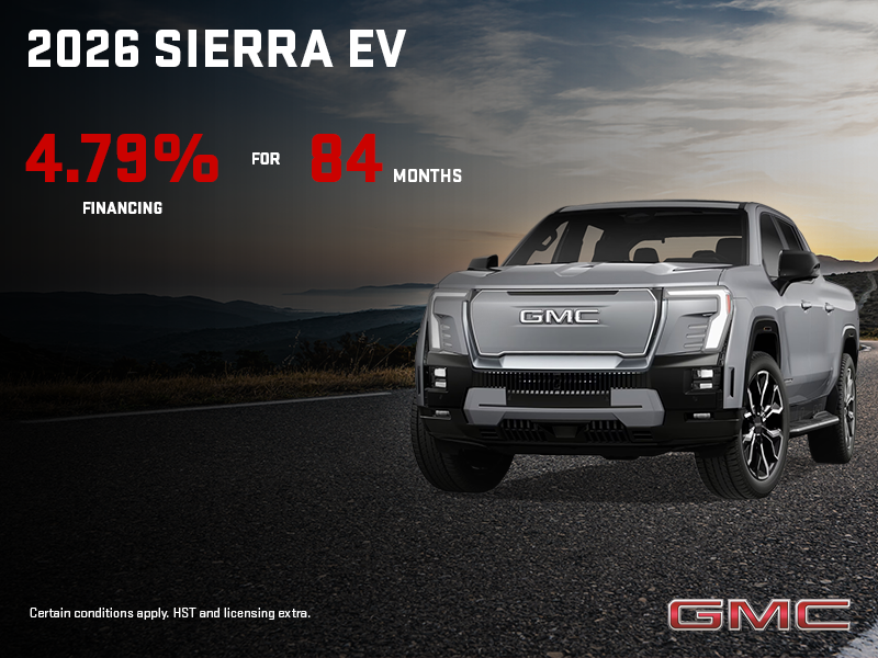The 2026 GMC Sierra EV