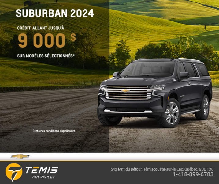 Le Chevrolet Suburban 2024