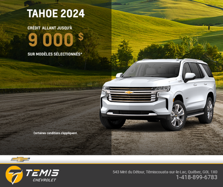 Le Chevrolet Tahoe 2024