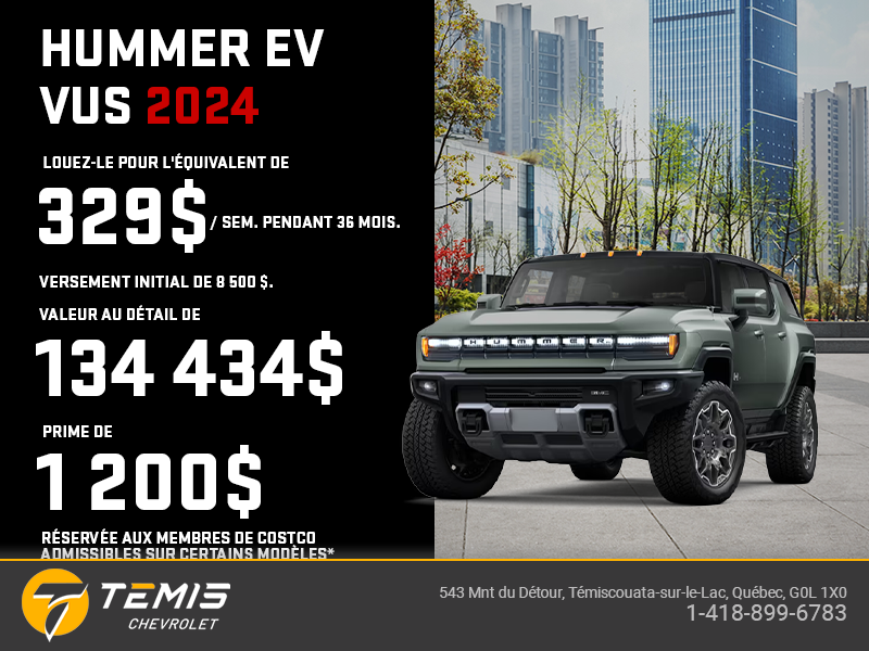 Le GMC Hummer EV 2024