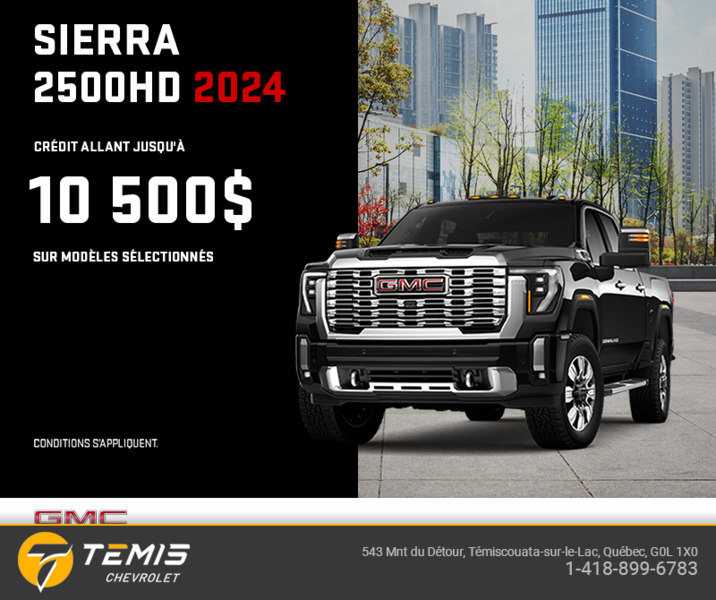 Le GMC Sierra 2500HD 2024