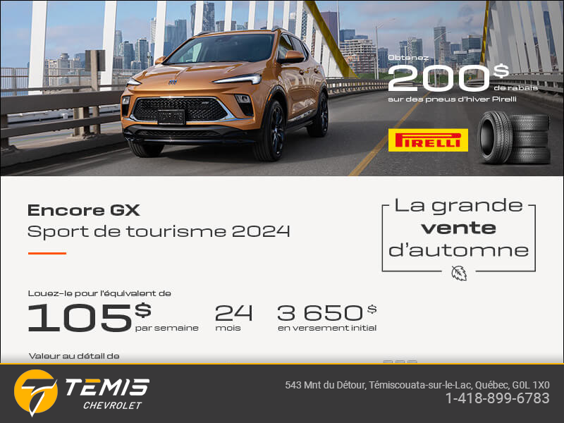 Procurez-vous le Buick Encore GX 2024