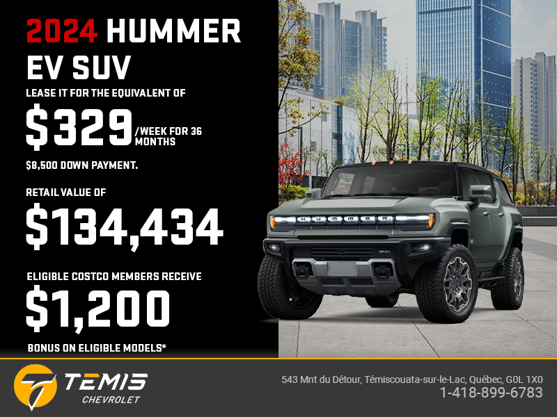 The 2024 GMC Hummer EV