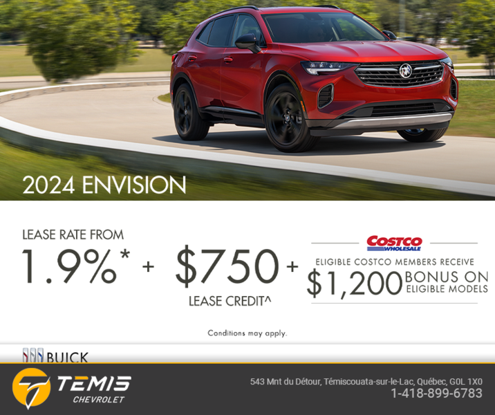 Get the 2024 Buick Envision