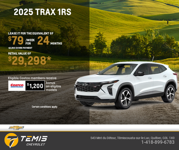 Get the 2025 Chevrolet Trax