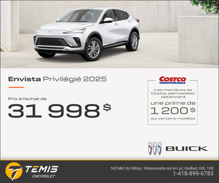Procurez-vous la Buick Envista 2025