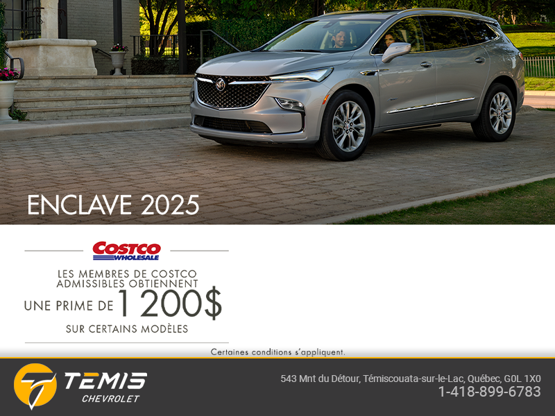 Procurez-vous le Buick Enclave 2025