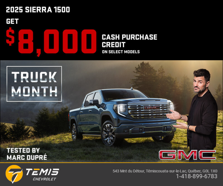 The 2025 GMC Sierra 1500
