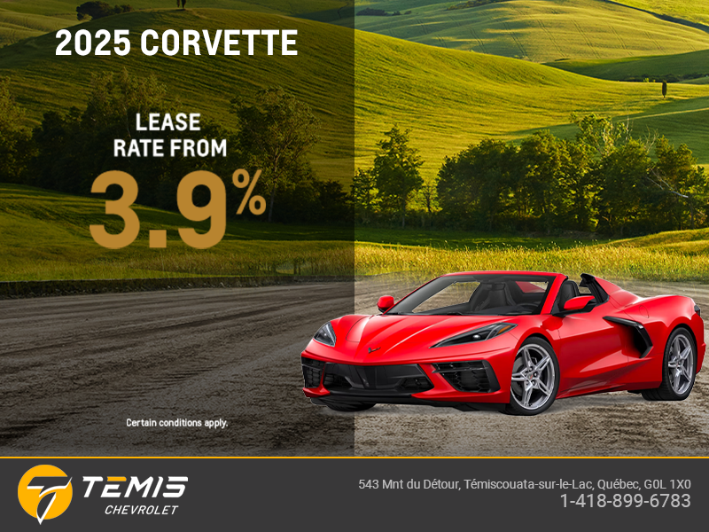 Get the 2025 Chevrolet Corvette