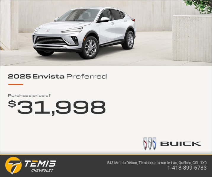 Get the 2025 Buick Envista