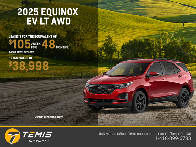 Get the 2025 Chevrolet Equinox LT AWD